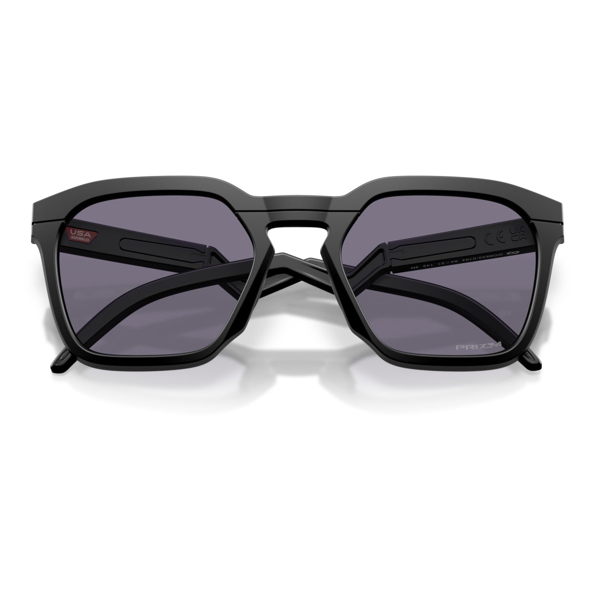 Lunettes Oakley HSTN SQ Monture Matte Black/Prizm Grey
