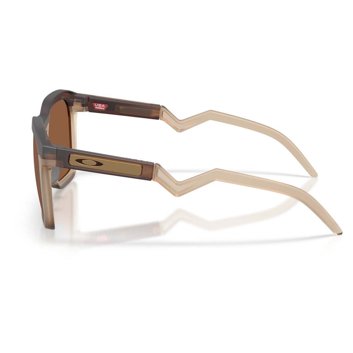 Lunettes Oakley HSTN SQ Matte Rootbeer/Prizm Tungsten