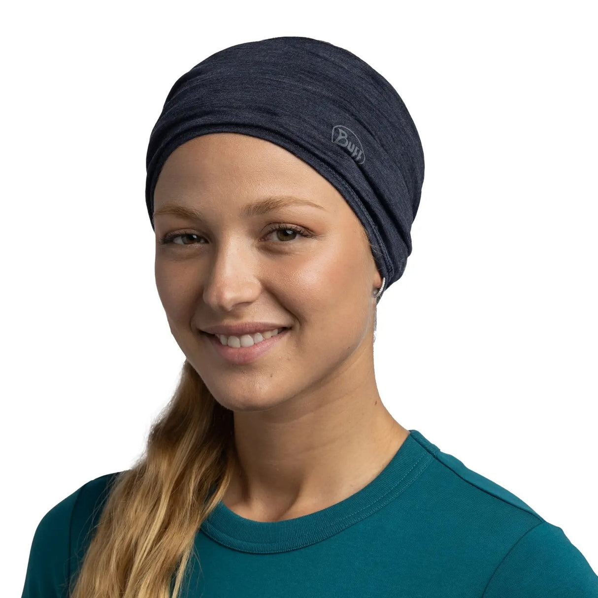 BUFF Merino Lightweight Blue Neck Warmer