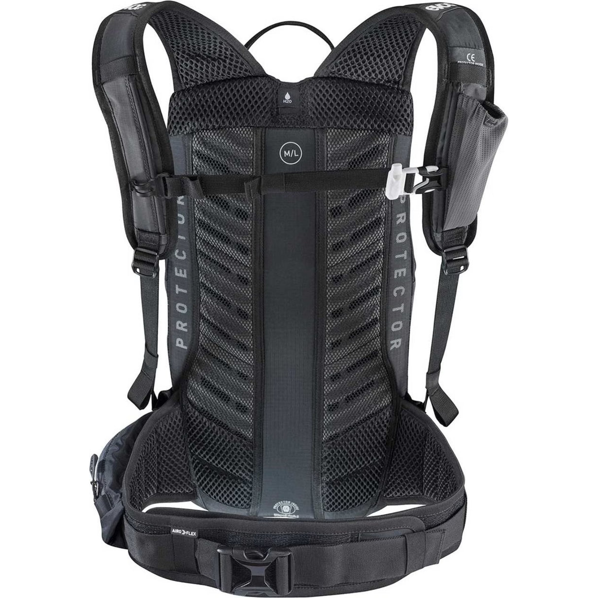EVOC FR Lite Race 10L Backpack Grey Black