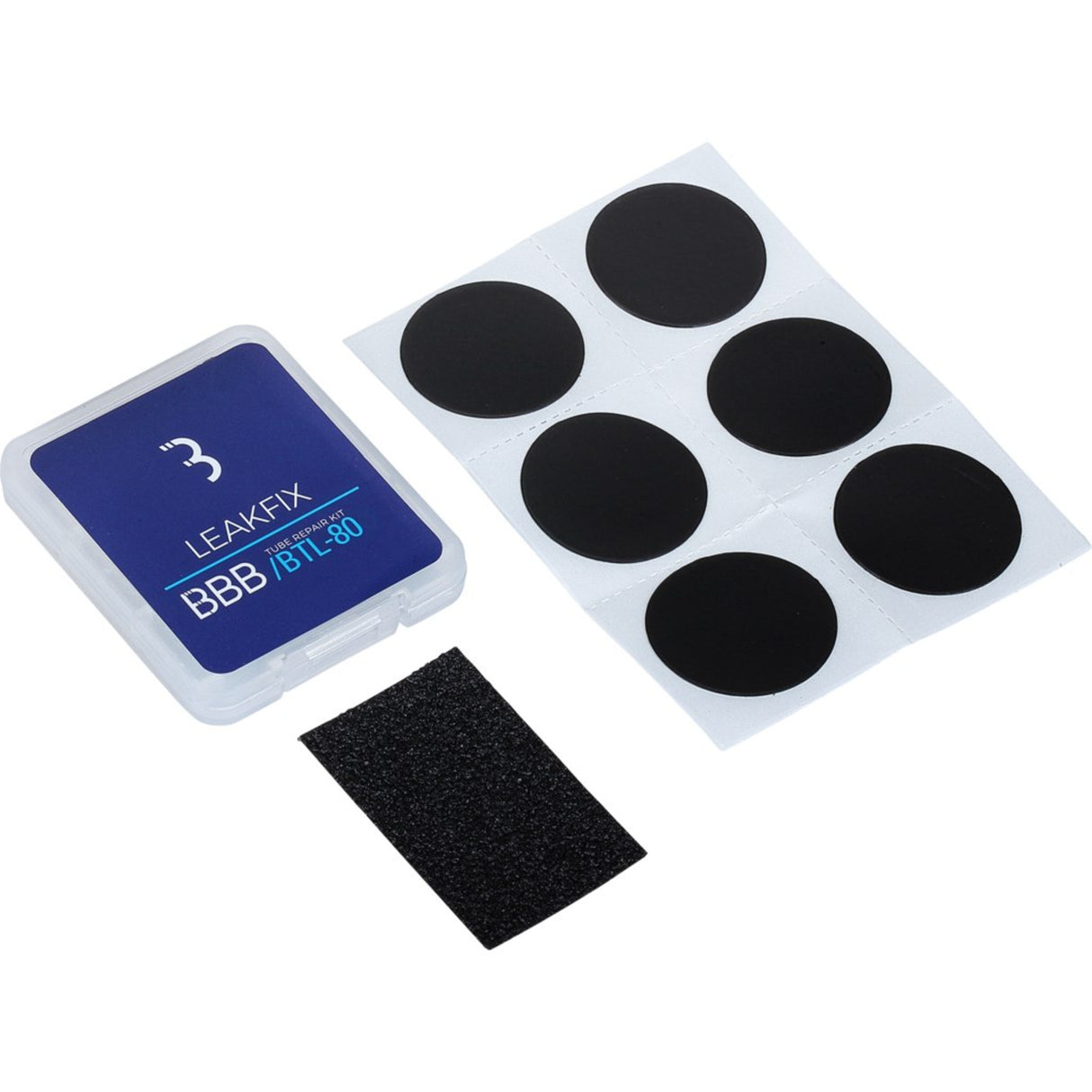 Kit de réparation adhésive BBB LeakFix 50 pièces BTL-80D