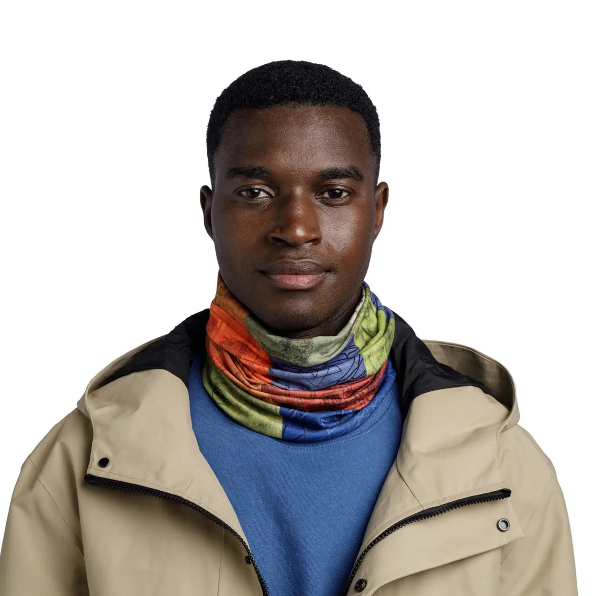 BUFF Original EcoStretch N-Temple Neck Warmer Multi