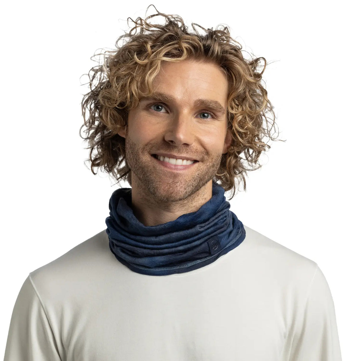 BUFF Merino Lightweight Neckwear Natural Navy