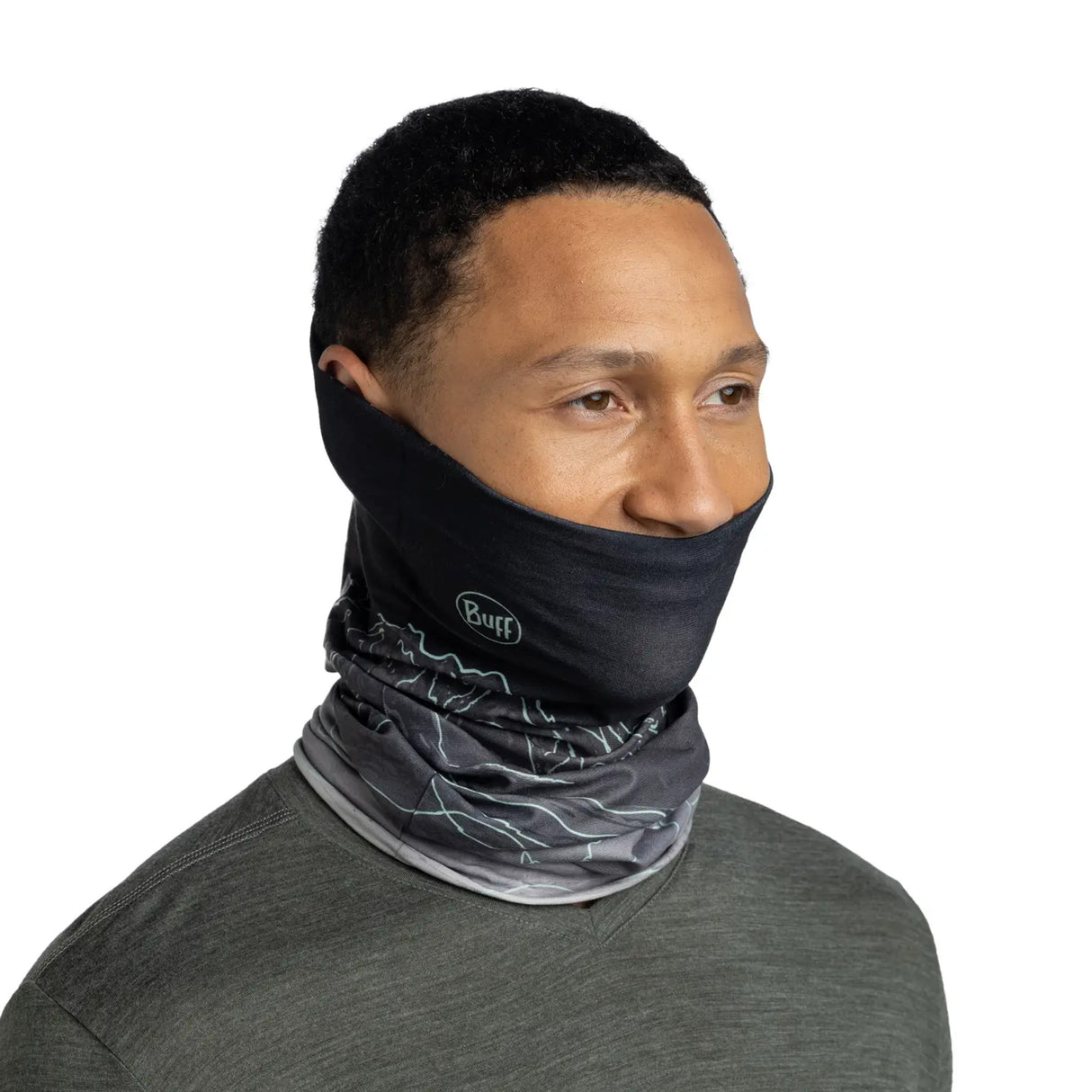 Neck warmer BUFF Original EcoStretch Unal Gray