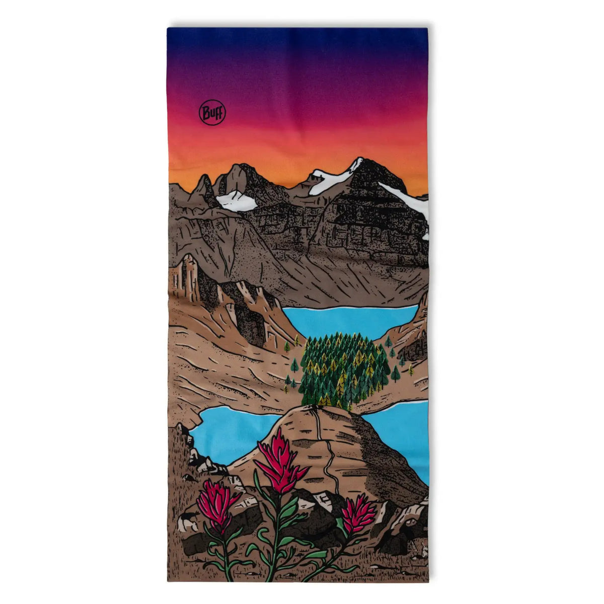 BUFF Original EcoStretch Sunset in Banff Neck Warmer
