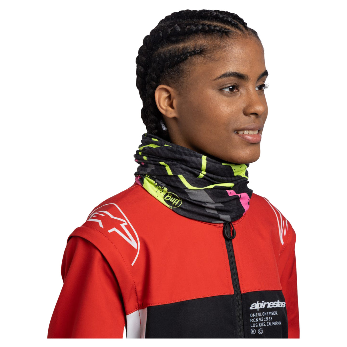 BUFF Original EcoStretch Isun Graphite Neck Warmer