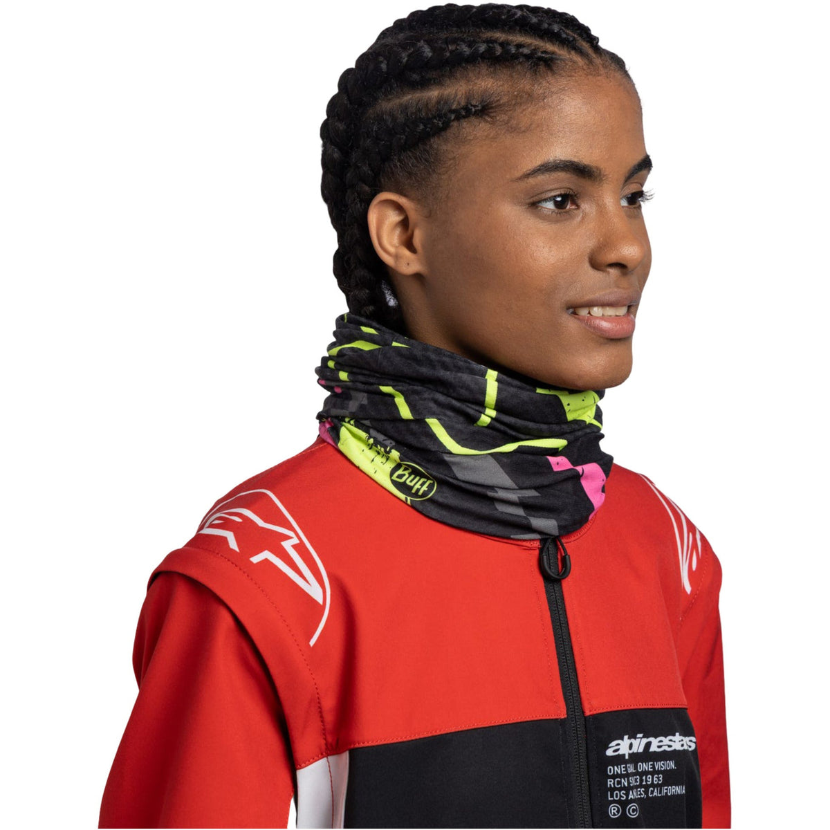 BUFF Original EcoStretch Isun Graphite Neck Warmer