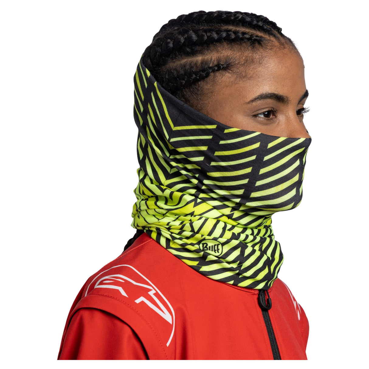 BUFF Original EcoStretch Neck Warmer Tanner Lime