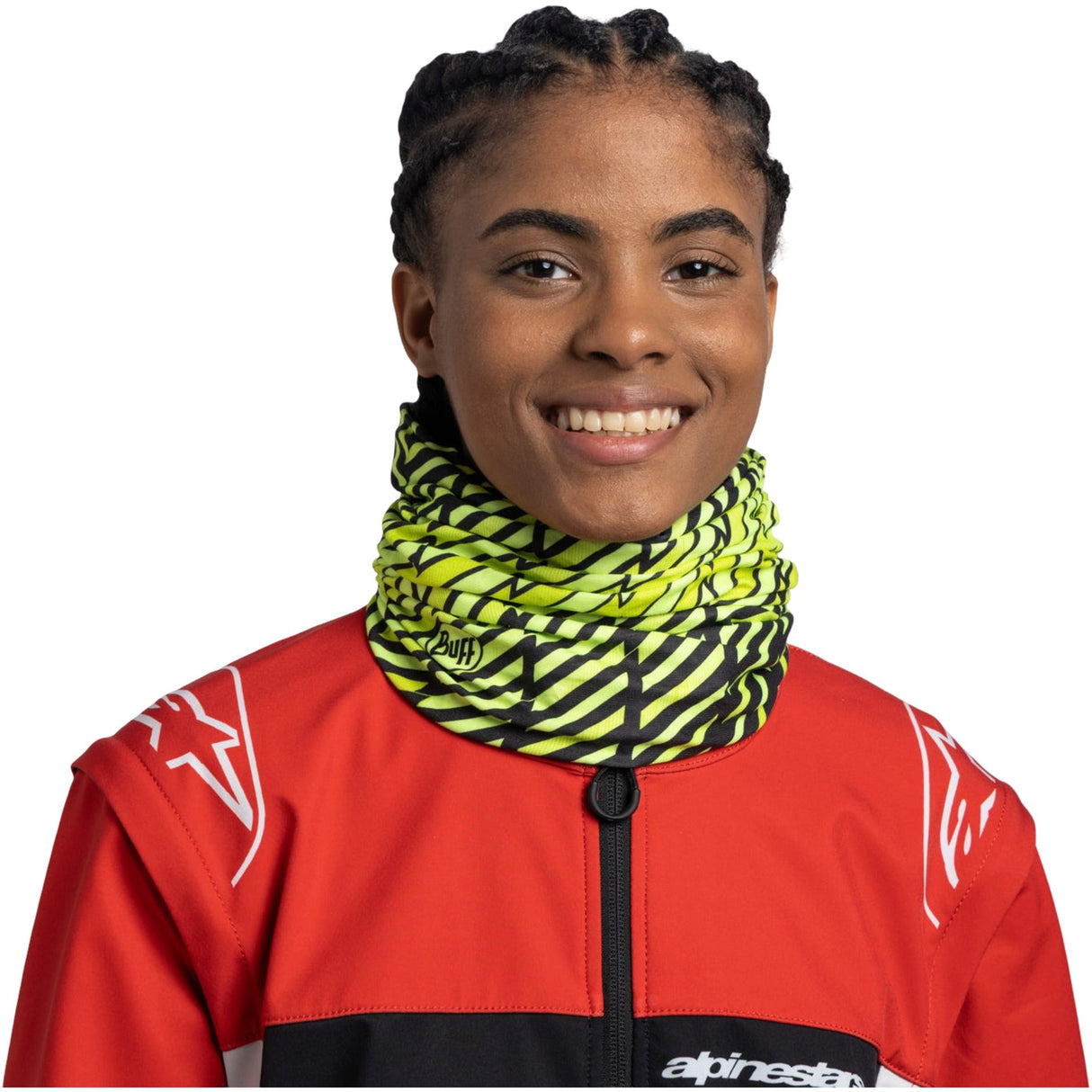 BUFF Original EcoStretch Neck Warmer Tanner Lime