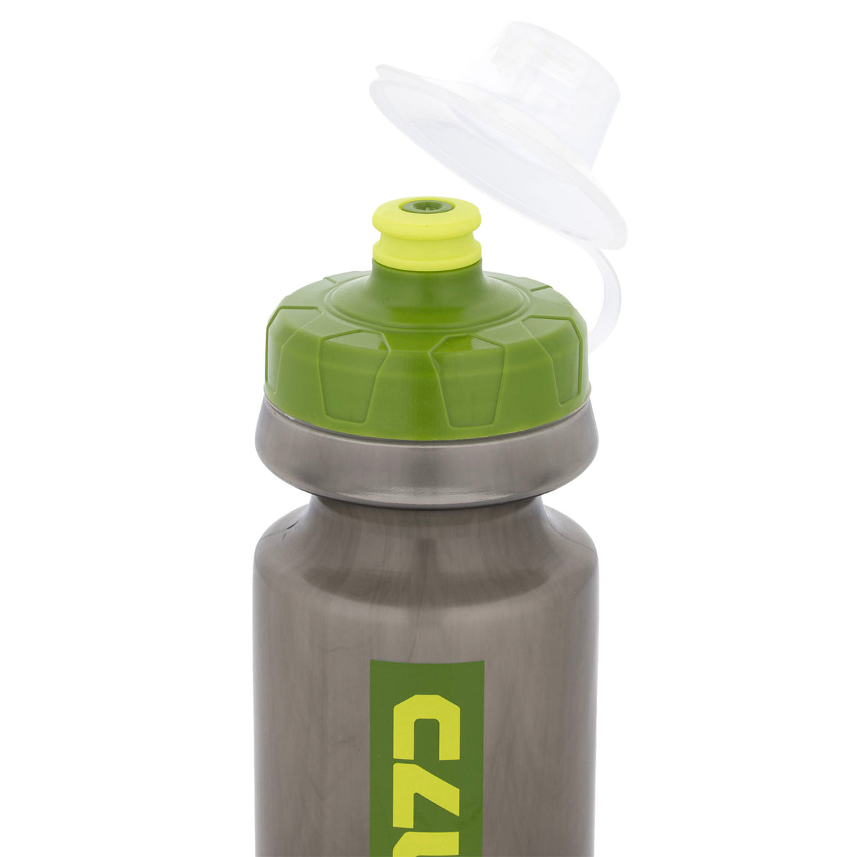 CLUXX Ergo 550 Bicycle Bottle Transparent/Green