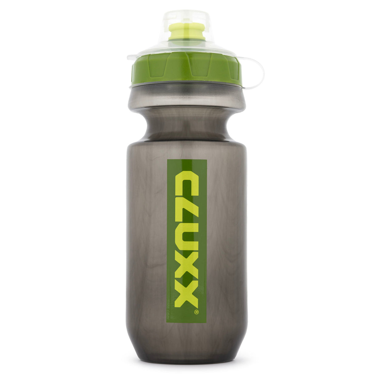 CLUXX Ergo 550 Bicycle Bottle Transparent/Green