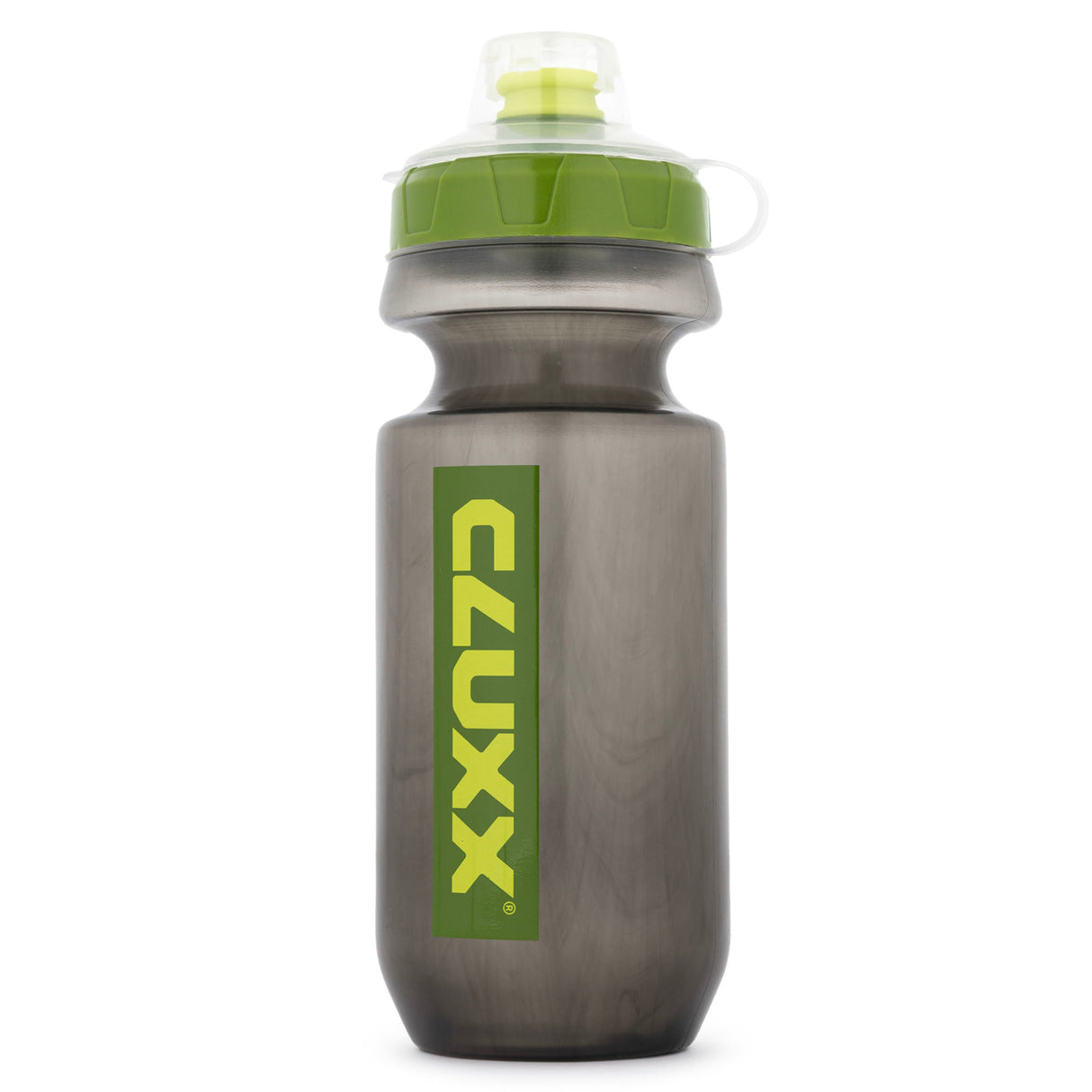 CLUXX Ergo 550 Bicycle Bottle Transparent/Green