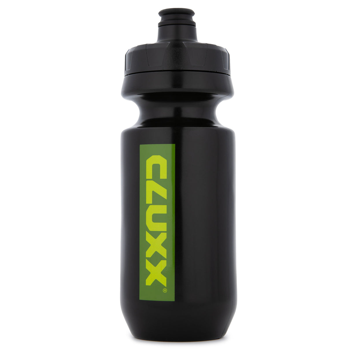 Bidon de vélo CLUXX Ergo 550 Fast Flow Noir/Vert