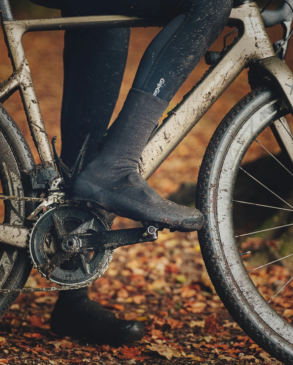 Surchaussures de vélo GRIPGRAB Explorer Black
