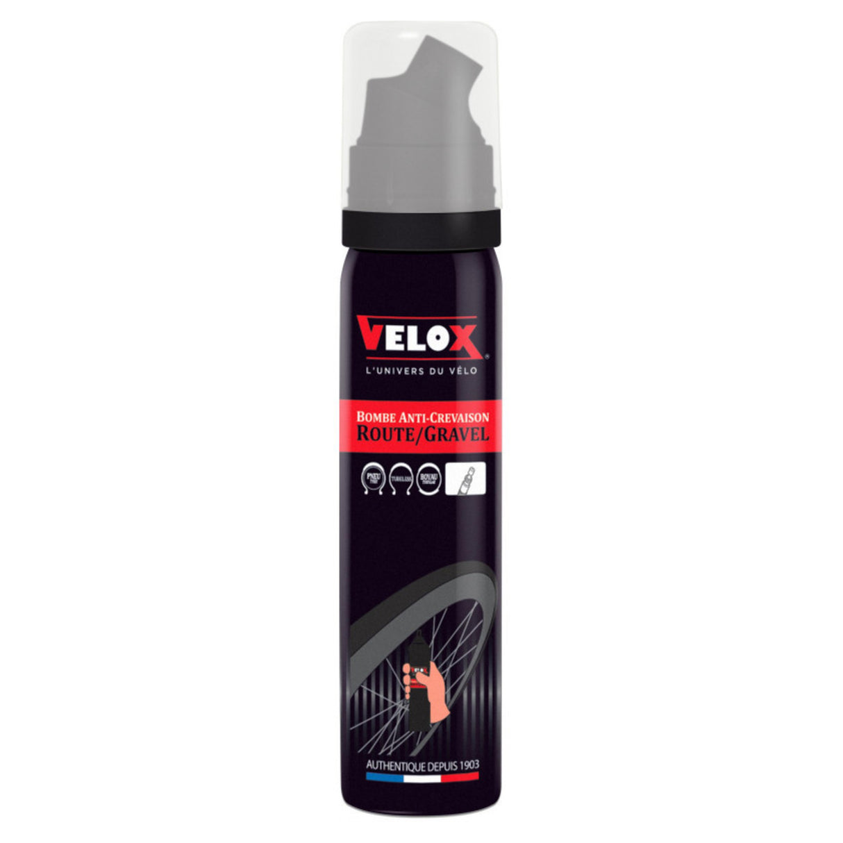 Liquide préventif anti-crevaison VELOX VELOX ANTI-CREVIASON 75ML