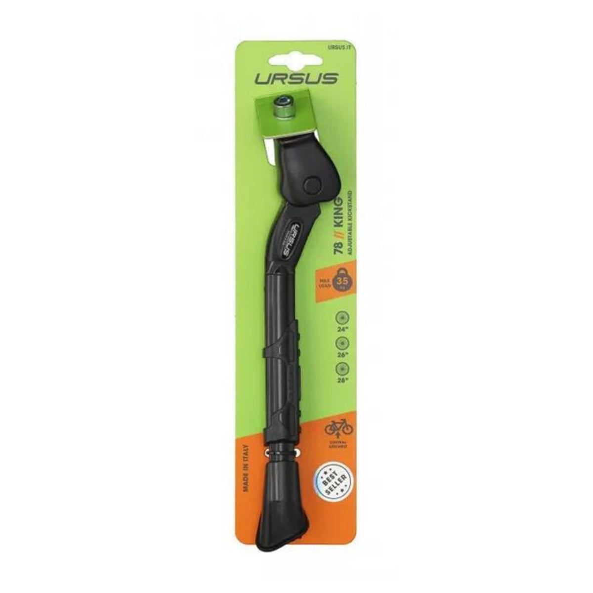 Béquille URSUS CENTRALE AJUSTABLE 24/28 KING 78