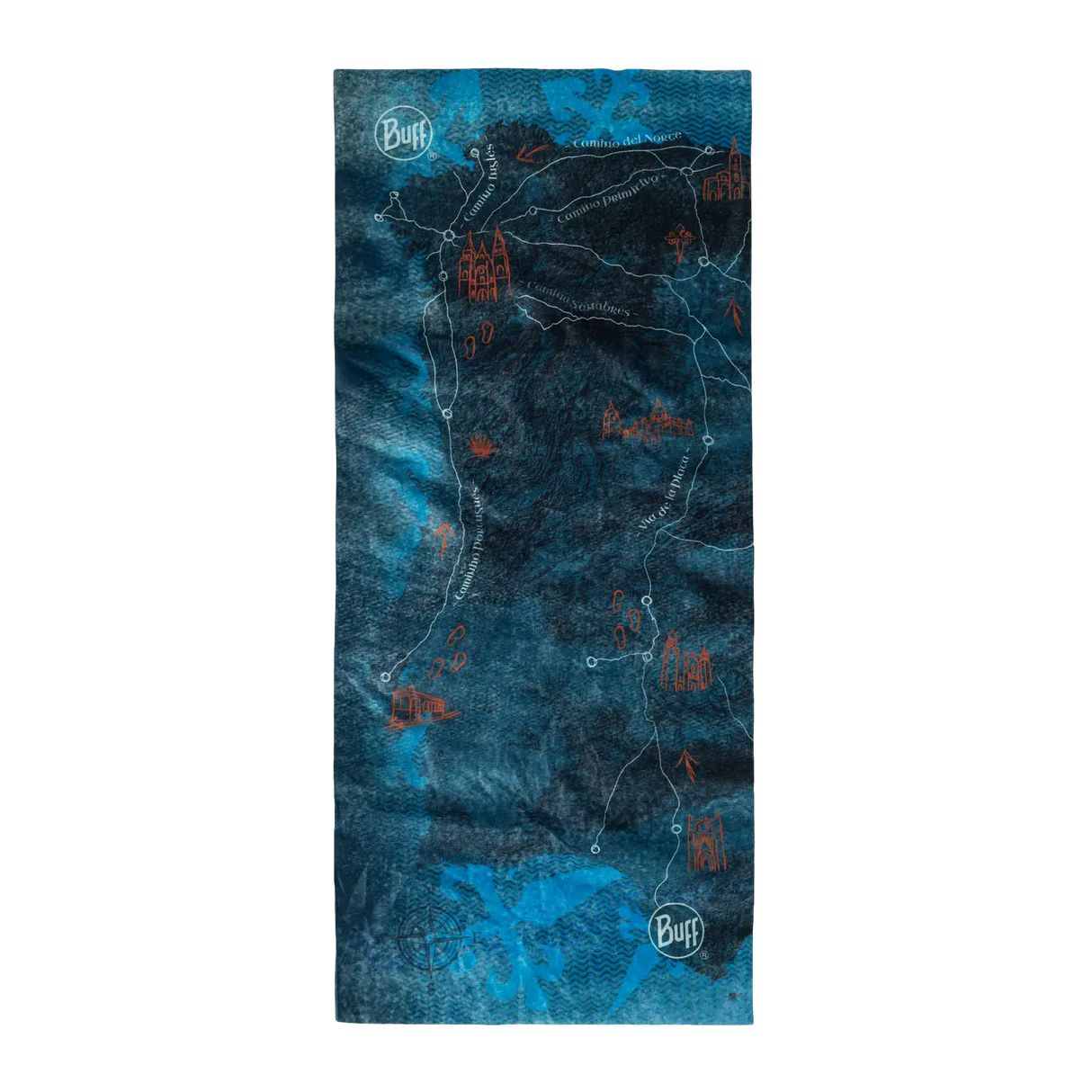 Tour de cou BUFF CoolNet Peninsula Denim