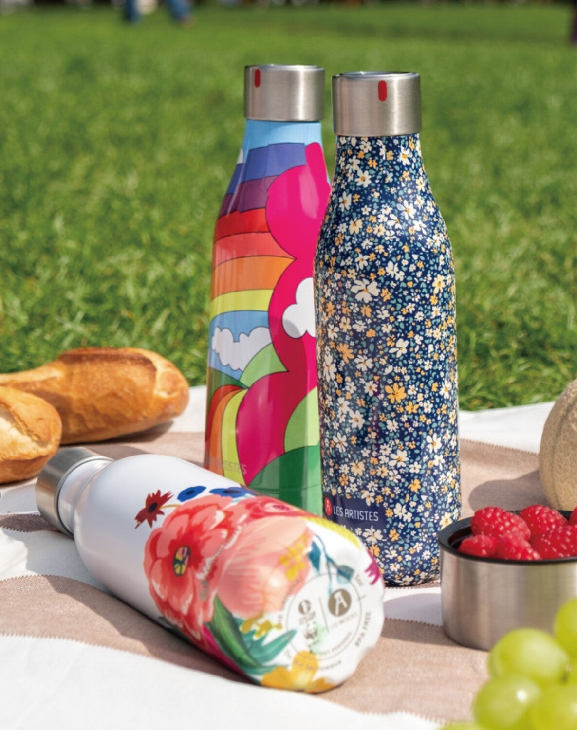 Les Artistes Rainbow 500ml Insulated Bottle