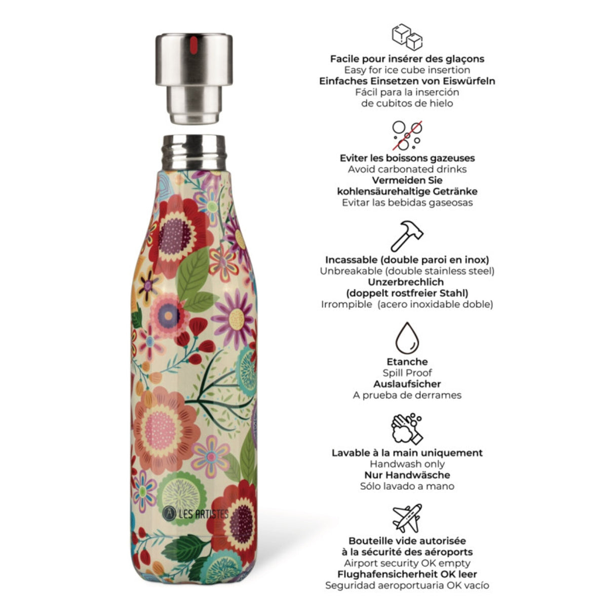 Les Artistes Eden 500ml Insulated Bottle