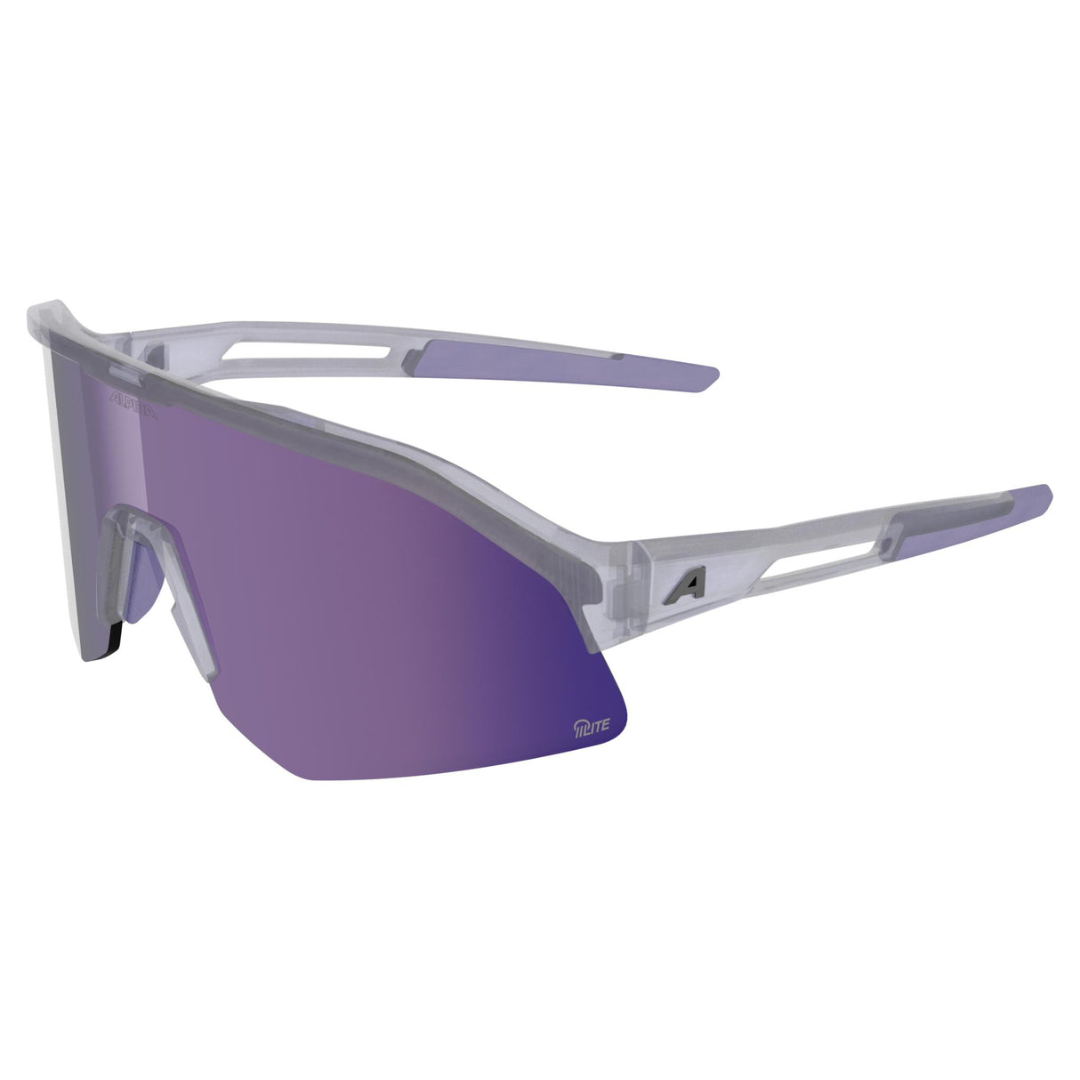 Lunettes ALPINA SONIC HR M Lilac-Tran Gloss Q-Lite Lilac