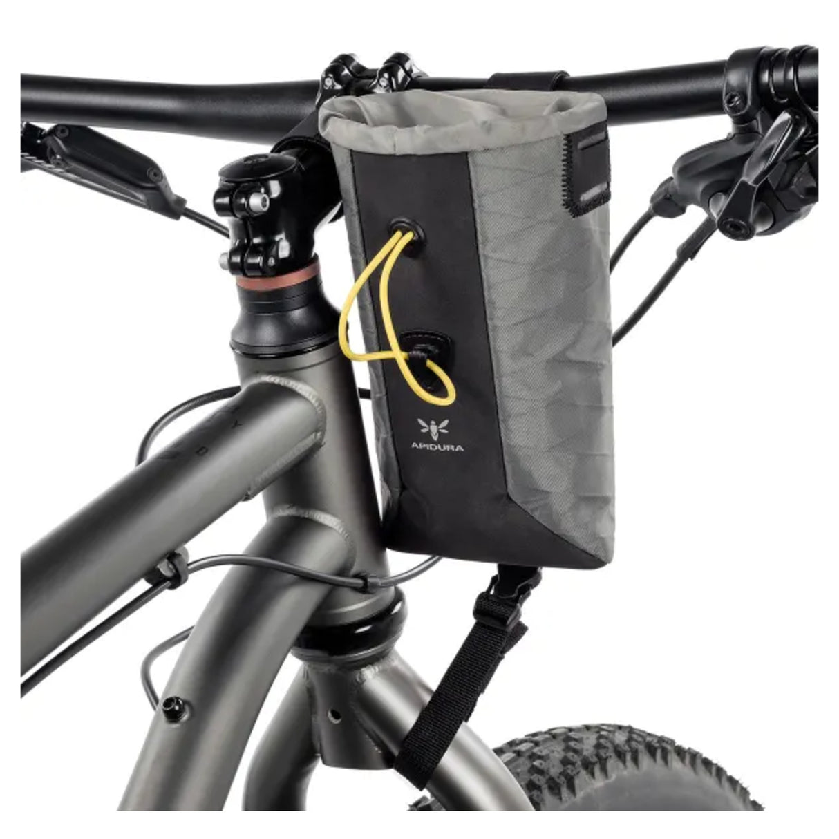 Sacoche de guidon Apidura Backcountry Food Pouch 1.2L Noir/Gris