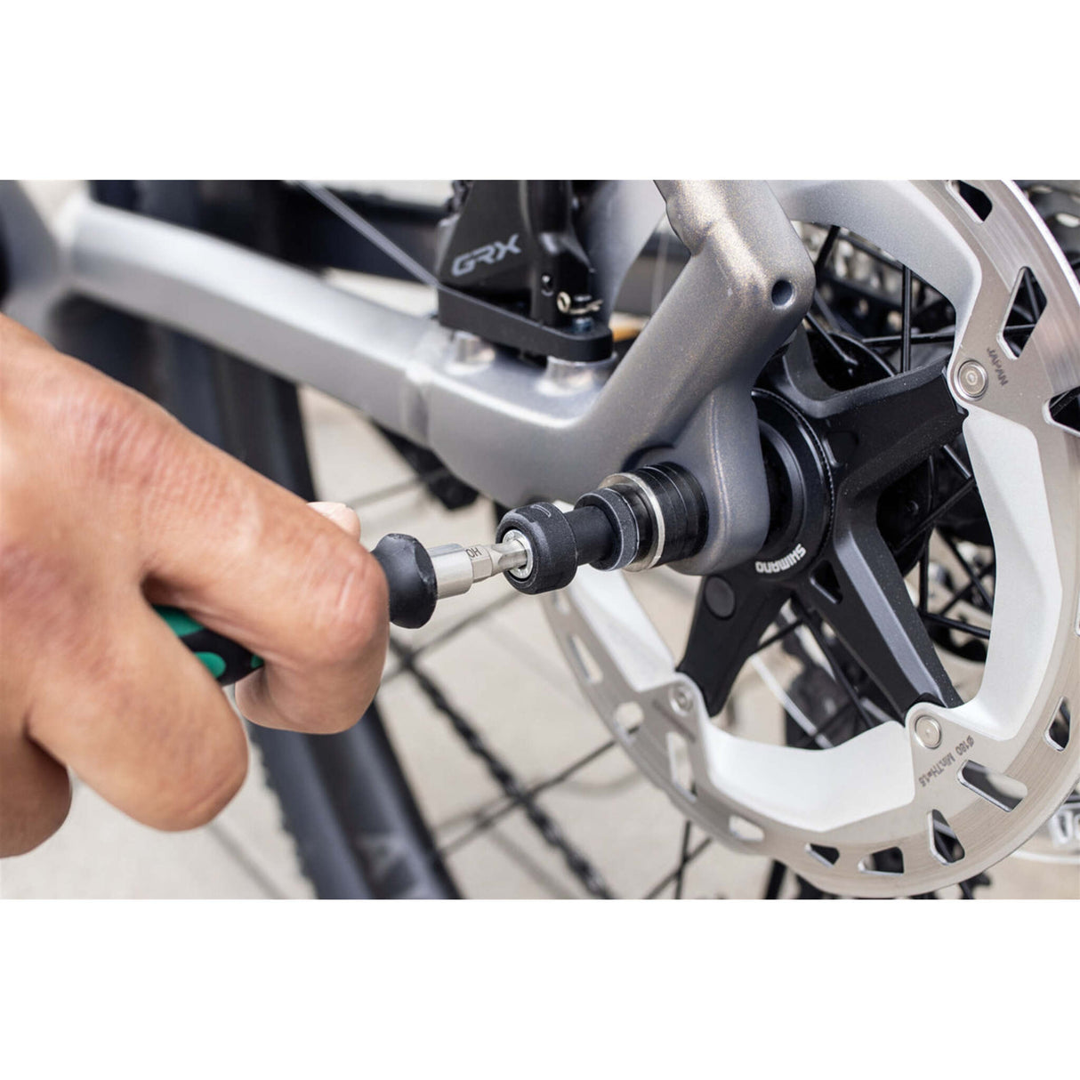 Adaptateur pour axe Ortieb Thru Axle M6-Connector