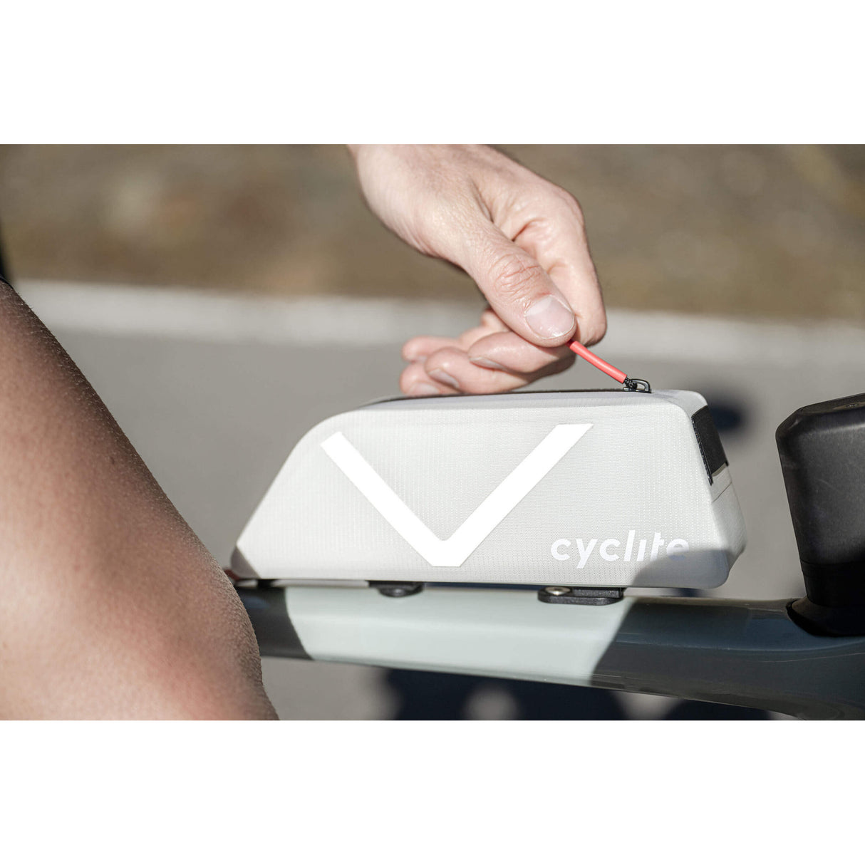 Cyclite Bag NANO Frame Bag / 01 Light Grey