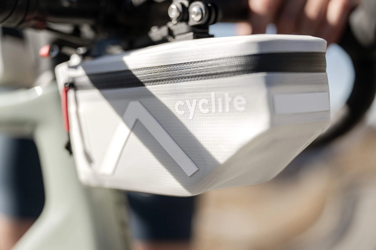 Sacoche de guidon Cyclite Nano 01-1.3L Gris clair