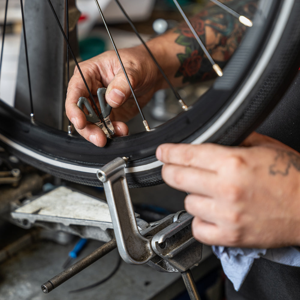 Roues: Dévoilage