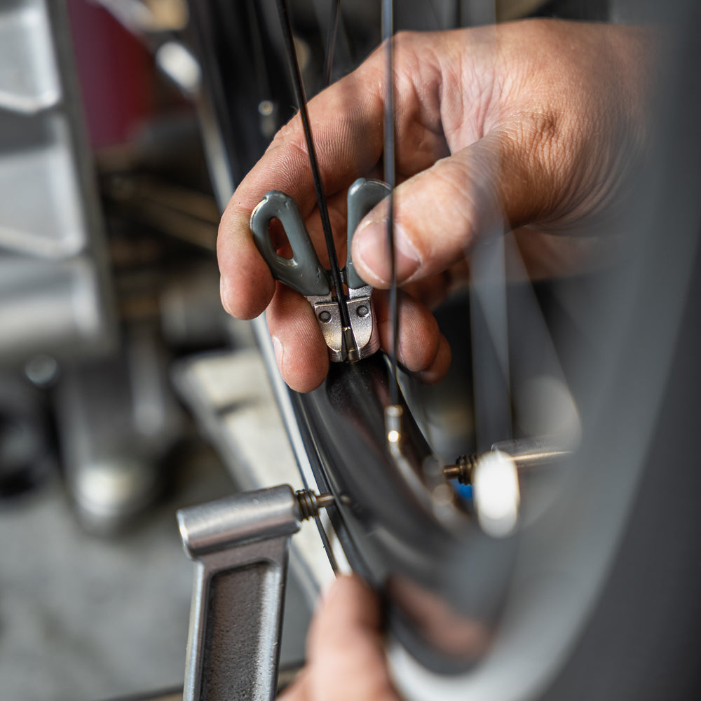 Roues: Changement de rayon
