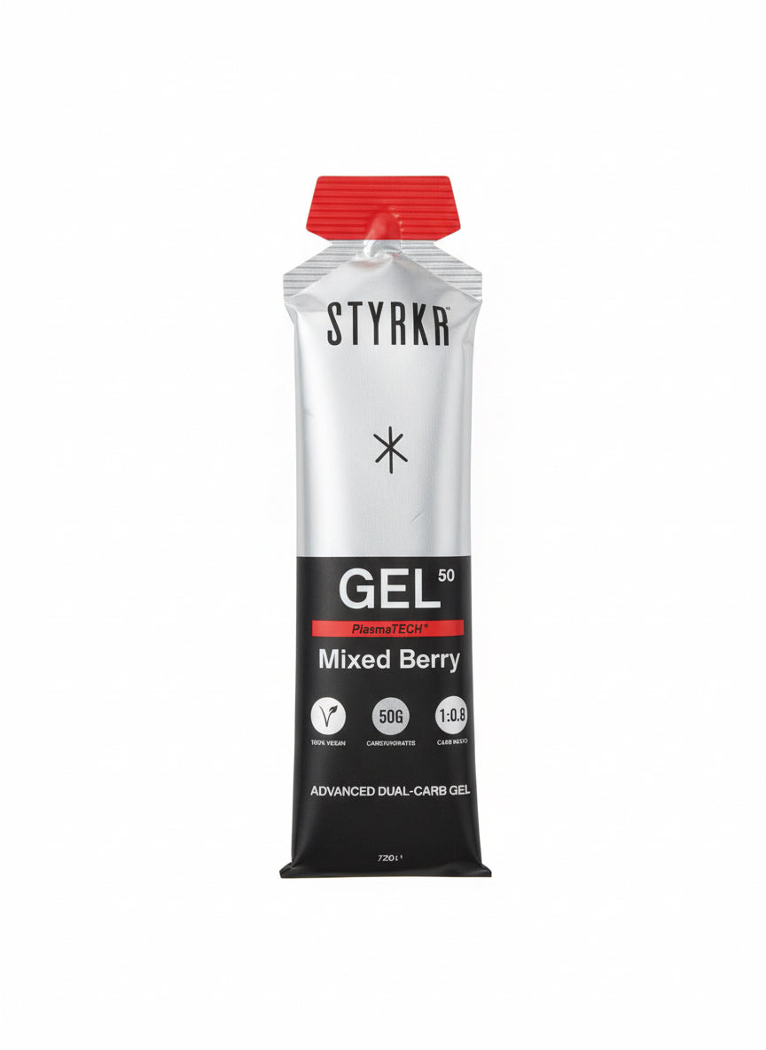 Styrkr Gel 50 Mixed Berry, nutrition Gel