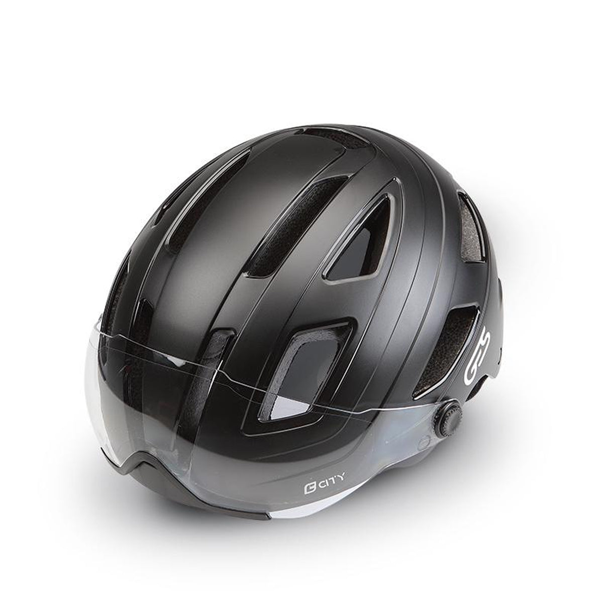 Casque GES CITY VISOR Noir