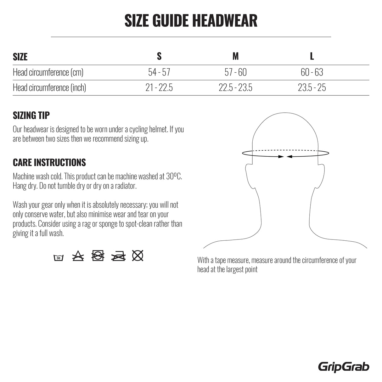 Beanie GripGrab Thermo Windproof Winter Skull Cap