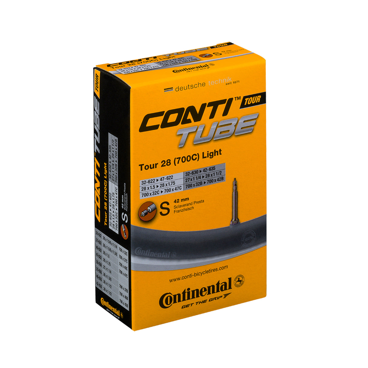 Chambre à air Continental CAA TOUR 28 32-47