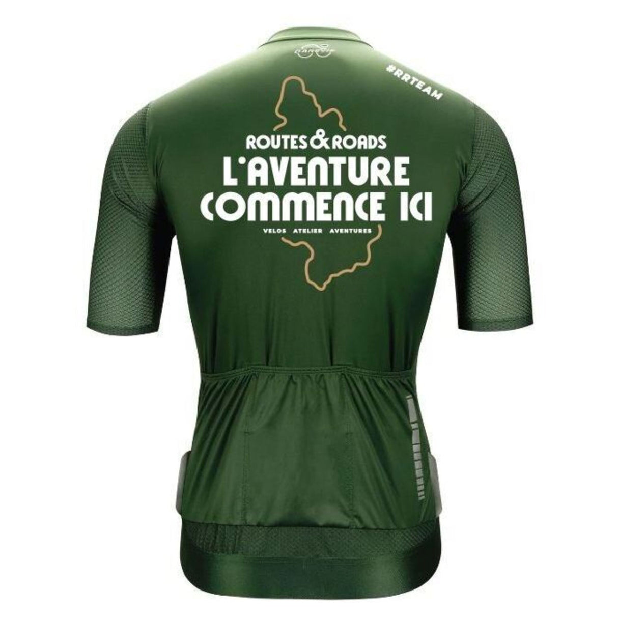 Maillot Routes&Roads Vert