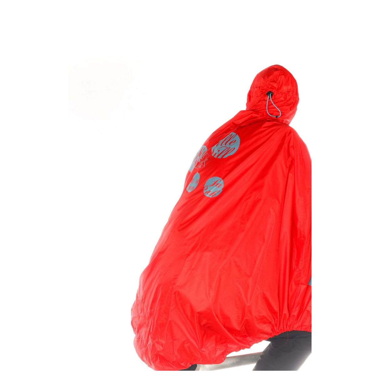 Cape de pluie SPAD DE VILLE Fulap Rouge/Motifs Bleu