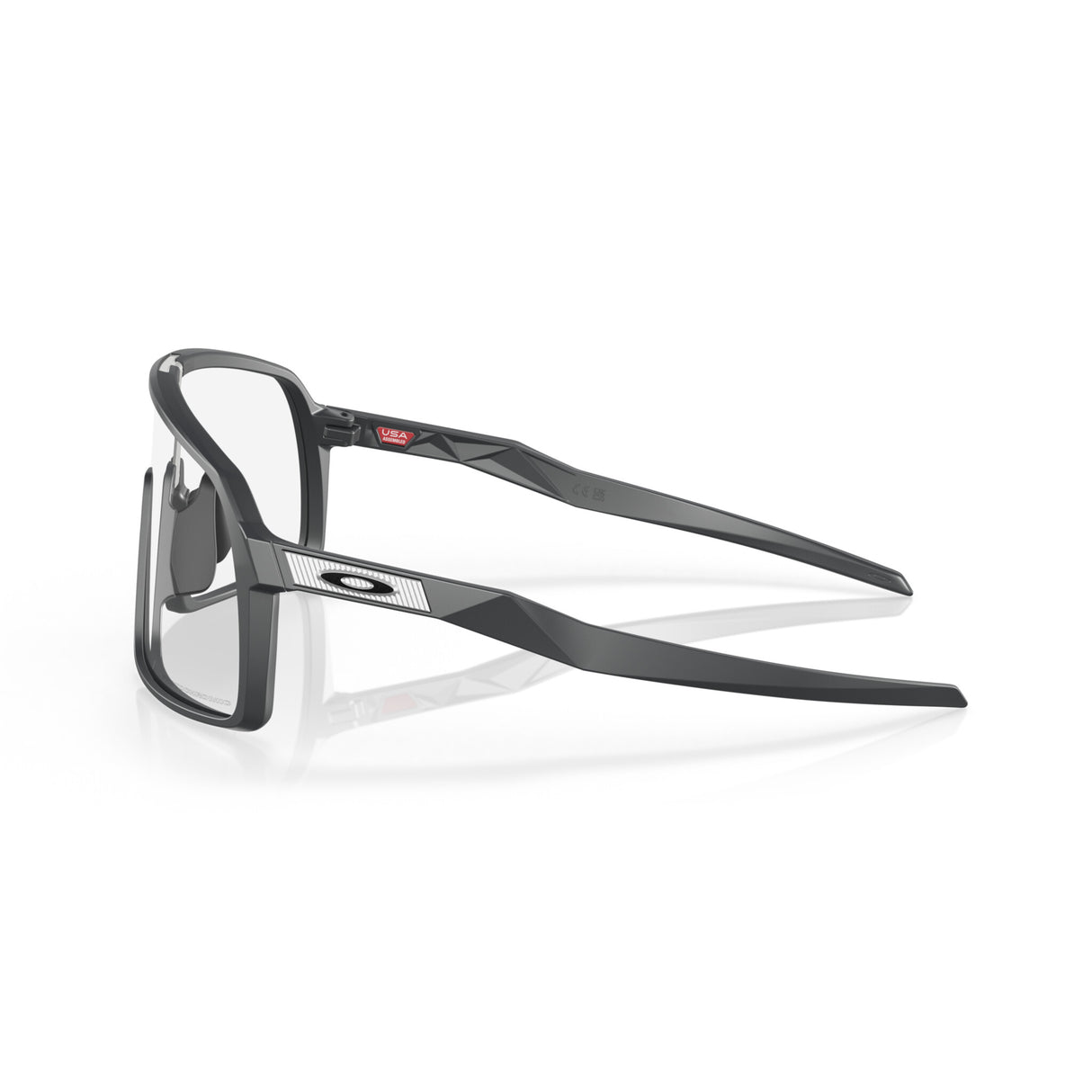Lunettes Oakley Sutro Matte Carbon, Clear to Black Iridium Photo