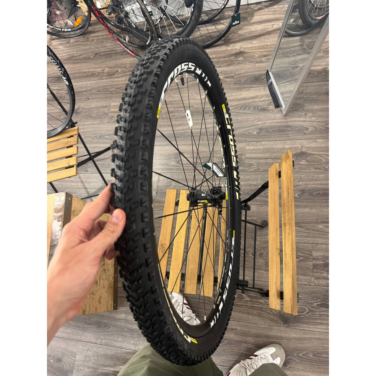 Roue avant occasion MAVIC Crossrock Disque 29
