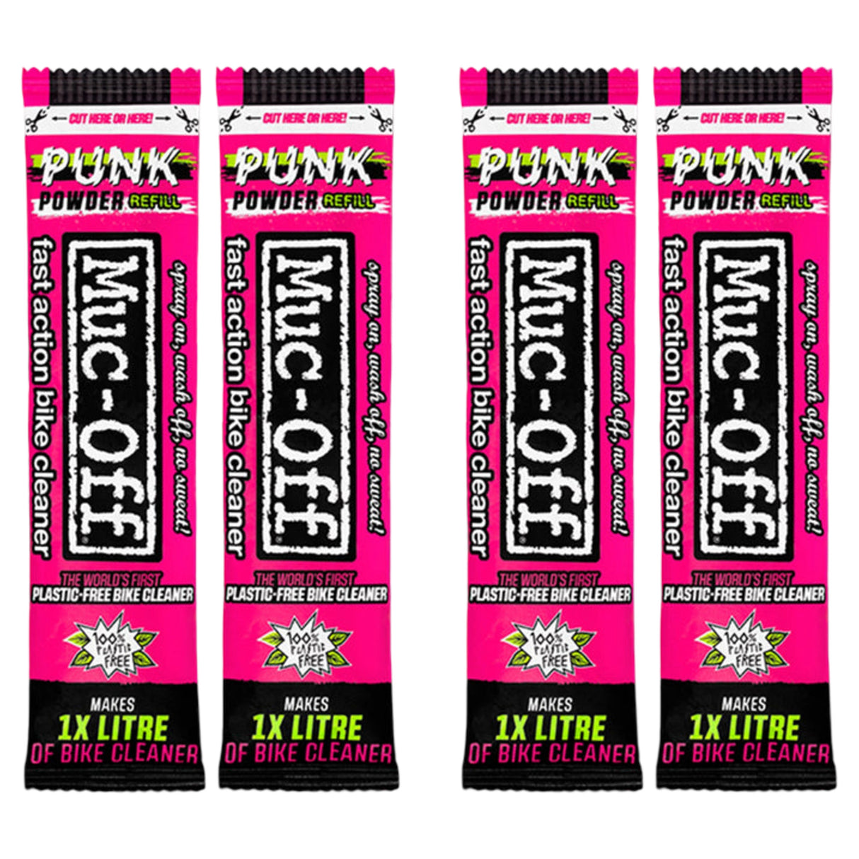 Nettoyant Muc-Off Punk Powder Bike Cleaner (4 sachets)