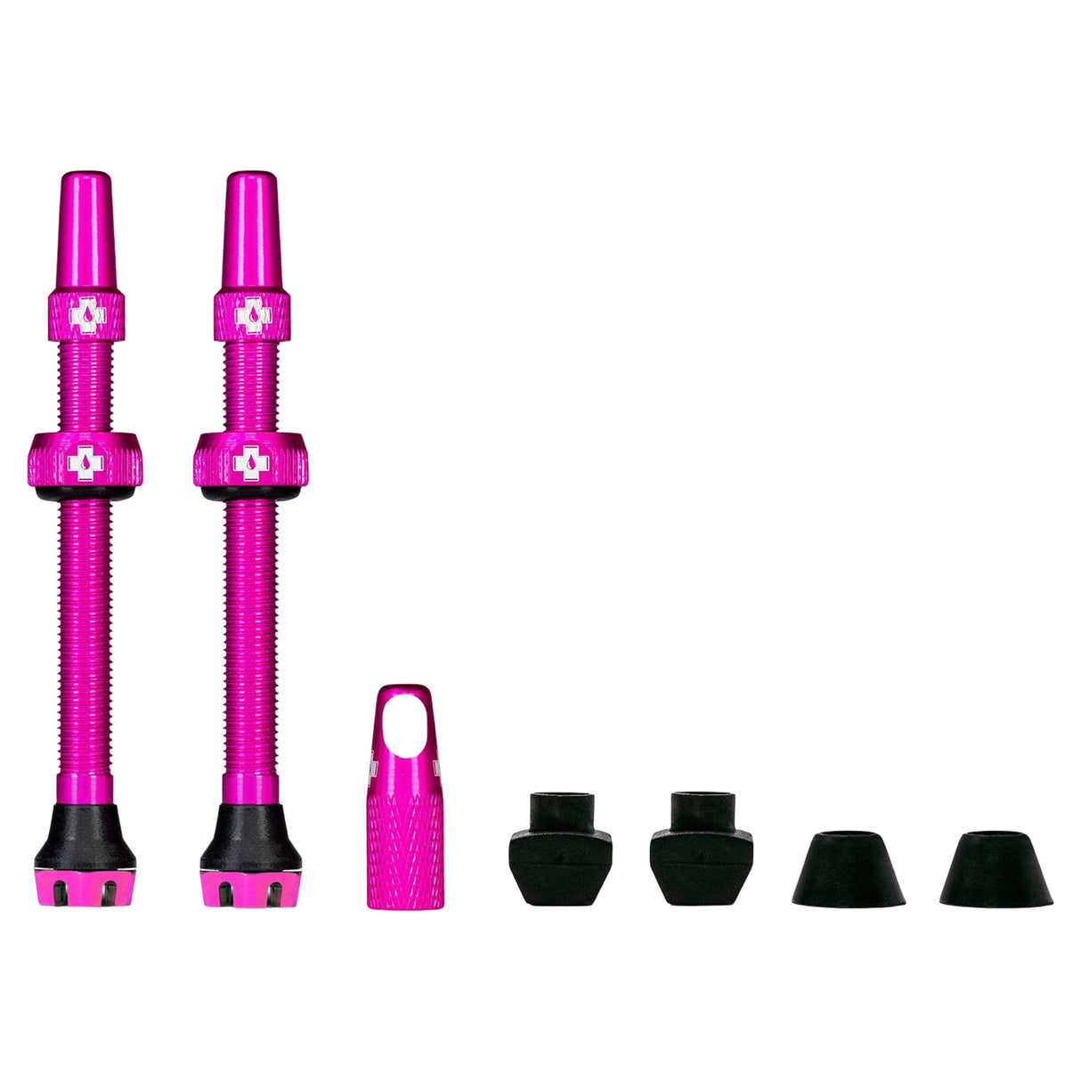 Kit de valves Muc-Off Tubeless V2 (Paire) 44MM Rose