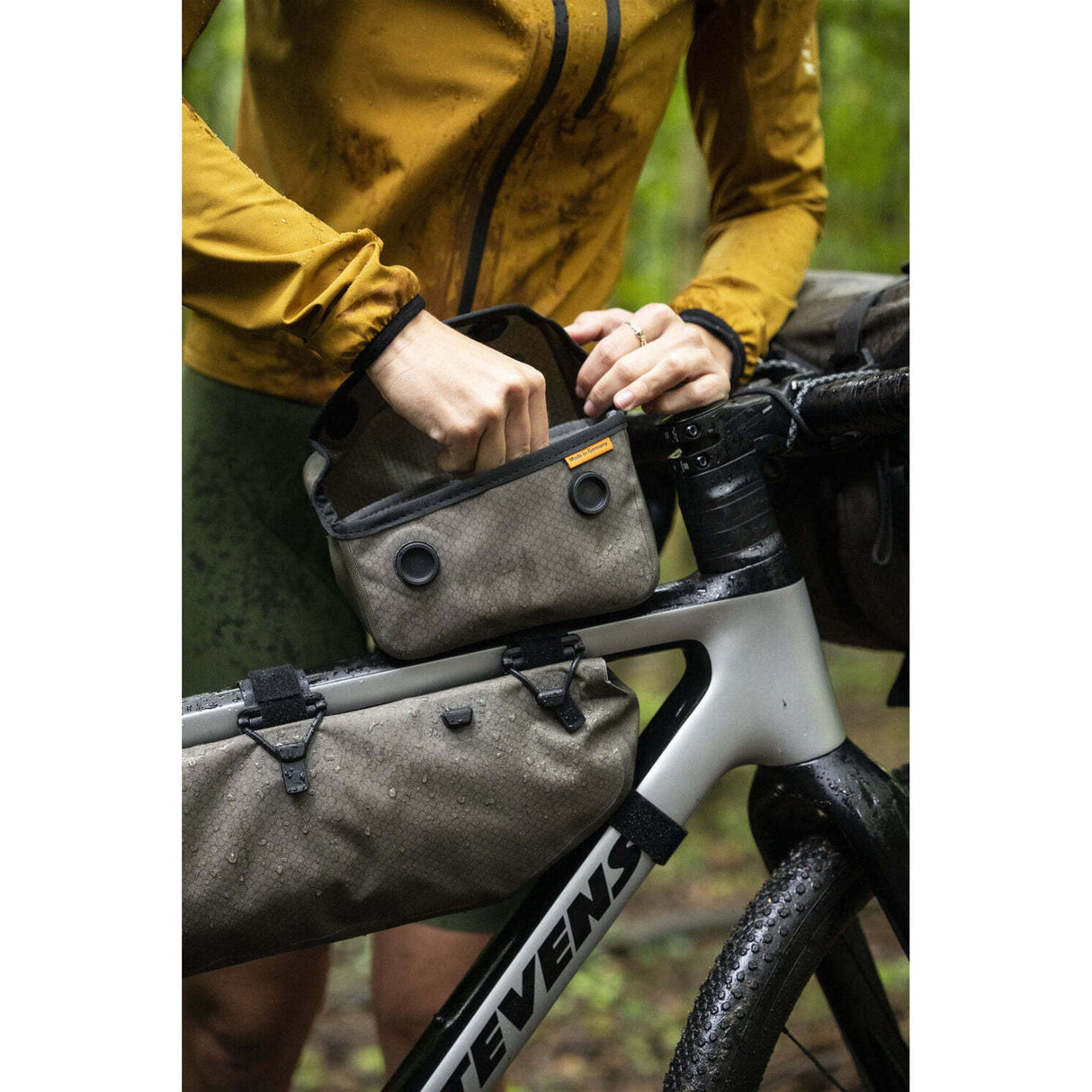 Sacoche de cadre Ortlieb Fuel-Pack Dark Sand