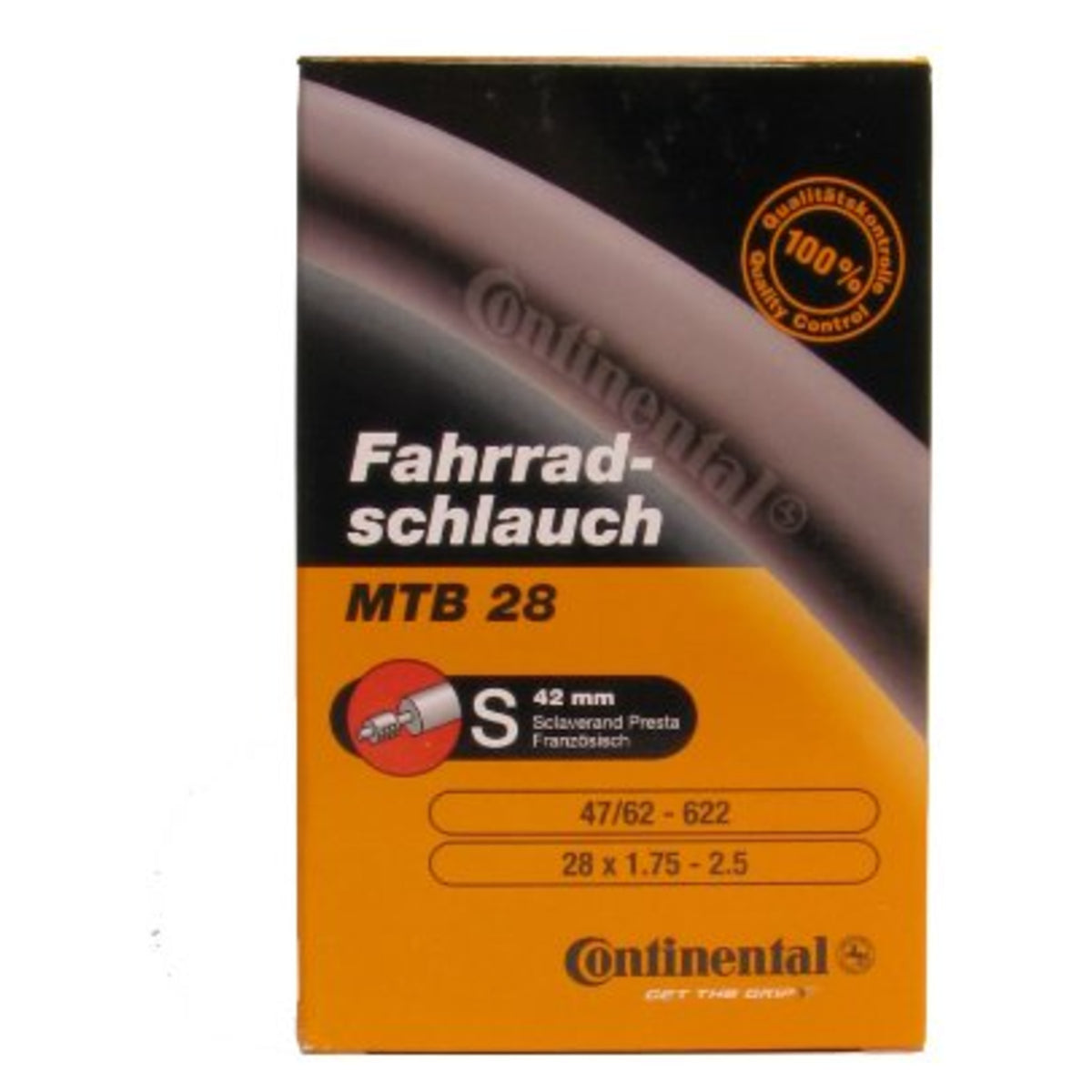 Chambre à air Continental MTB 28x1.75-2.5 SCHRADER 40MM
