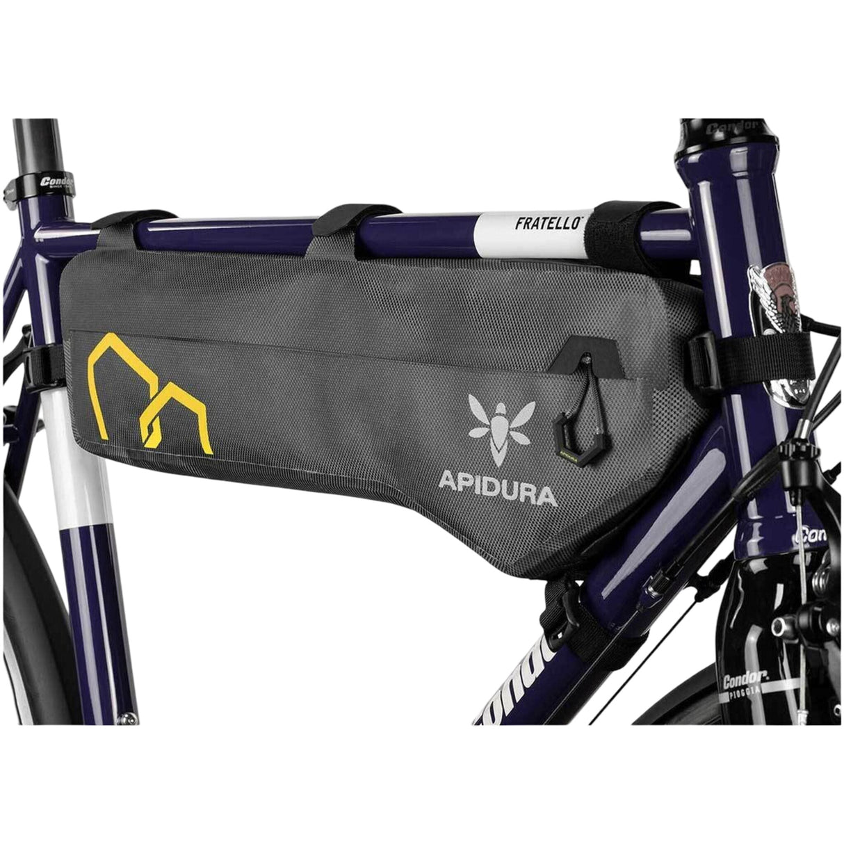 Sacoche de cadre Apidura Expedition Tall 5L Gris