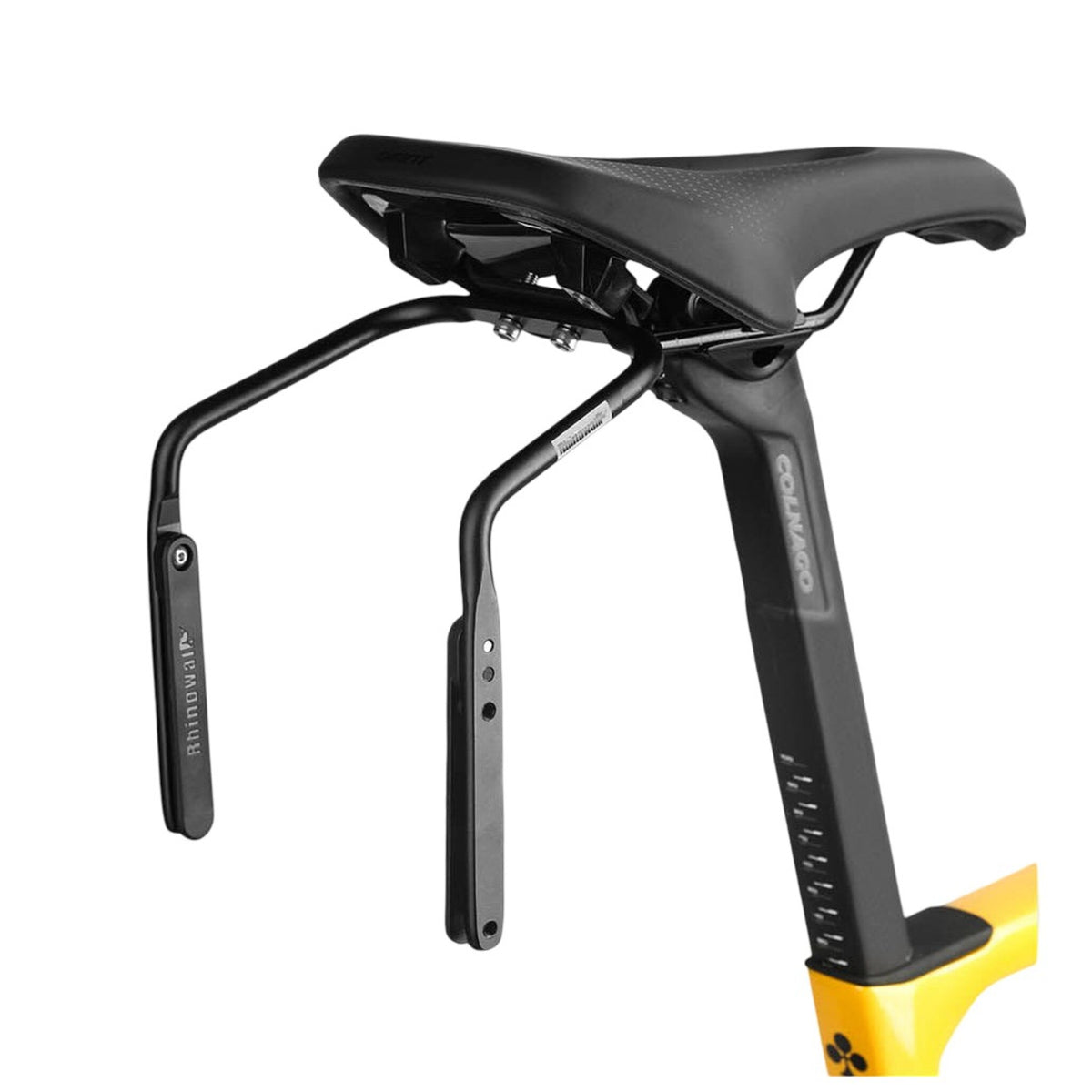 Support de sacoche RHINOWALK Upgraded Saddle bag stabilizer Noir