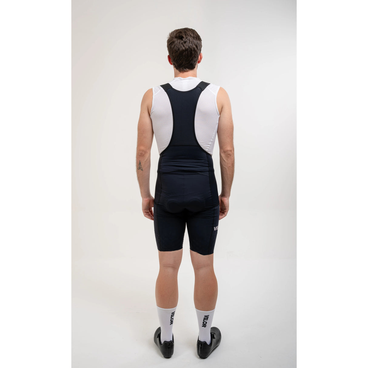 Cuissard à bretelles VELOR Cargo Homme Noir