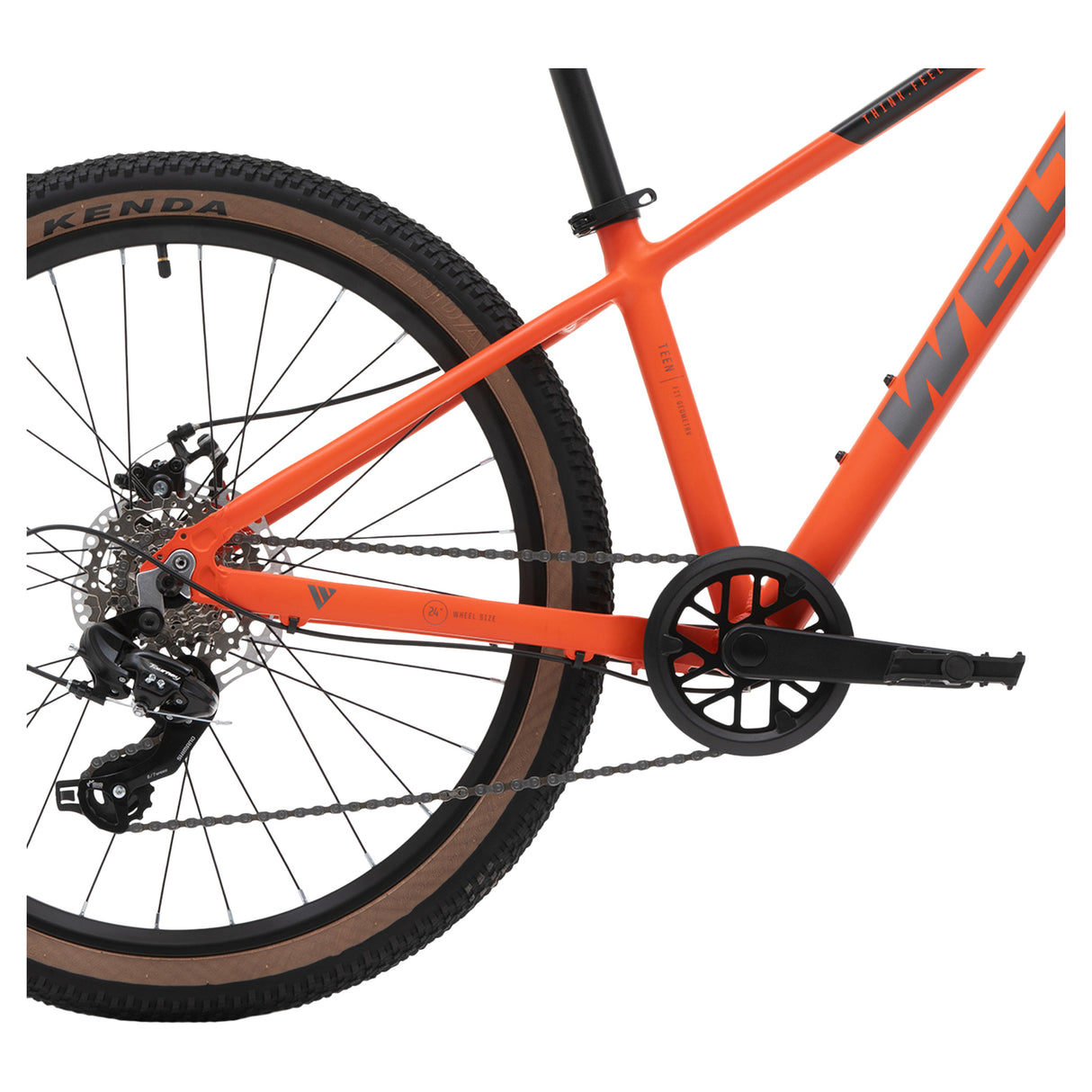 Welt Brave 1.0 24 MD Orange Kids' Bike