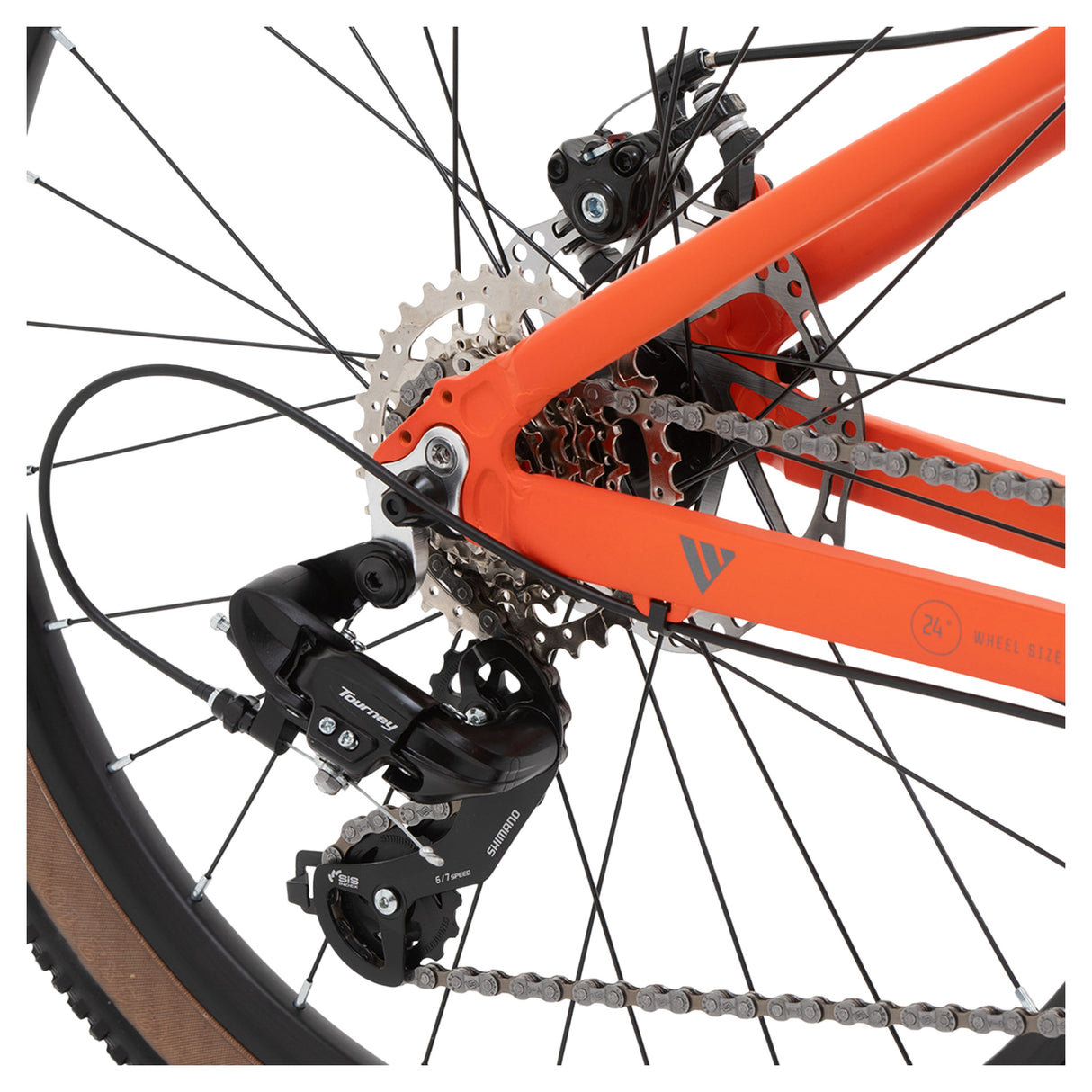 Welt Brave 1.0 24 MD Orange Kids' Bike