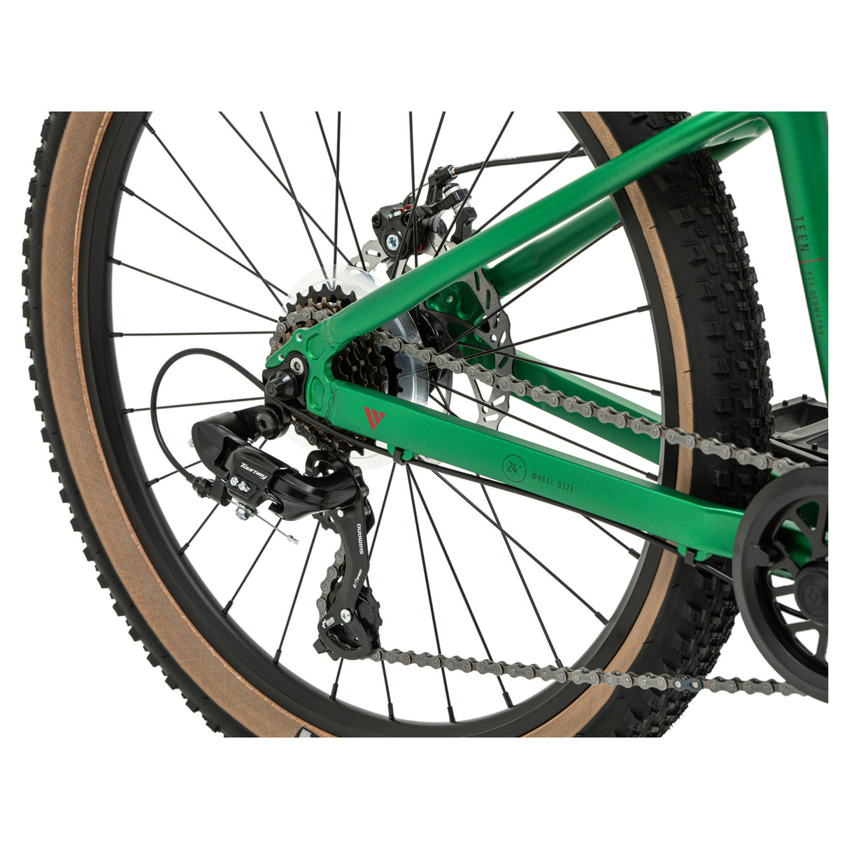 Welt Brave 1.0 24 MD Fir Green Kids' Bike
