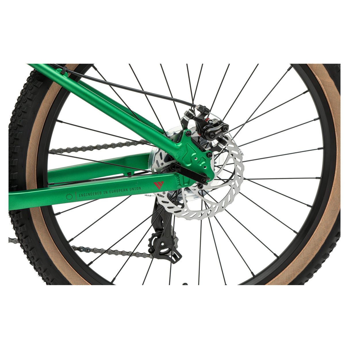 Welt Brave 1.0 24 MD Fir Green Kids' Bike