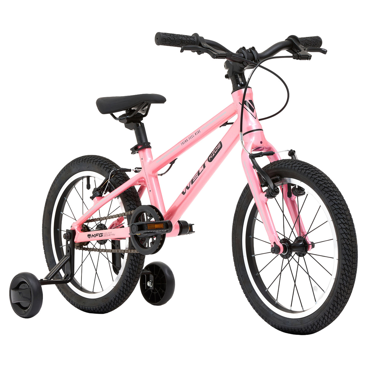Child's bike Welt Teddy 16 Glossy Pink